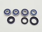 Yamaha YZ125 1974-1975 Front And Rear Wheel Bearings Seals. Fixed Price $27.89.