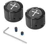 Figurati Designs Front Axle Nut Cover Black With Cross FD41-FAC-BK. Fixed Price $74.98.