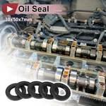 Rotary Shaft Seal Oil Nitrile 70 Durometer Rubber 30X50X7MM Black Pcs. Fixed Price $13.69.