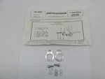 Harley Davidson Genuine Nos Aermacchi 1973 Z90 Front Axle Lock Kit 41602-73. Fixed Price $19.99.