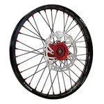 Warp 89-12132.23-260 Complete Wheel Kit Front X 1.60 Black Rim And Spokes. Fixed Price $494.42.