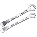 Tusk 1629570004 Aluminum Tire Iron Kit With 22MM And 27MM Axle Wrench. Fixed Price $45.27.