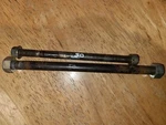 1998 Ktm Mini Adventure 50 Rear Front Axles Wheel Bolts Pair Lot. Fixed Price $49.95.