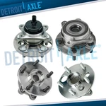 Front Rear Wheel Bearing And Hub For 2008 2009 2010 2011 2012 2013-2015 Scion Xb. Fixed Price $185.26.