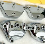 Harley Chrome Front Calipers Touring Flhx 2000-2008 Electra Glide Road King Oem. Fixed Price $499.00.