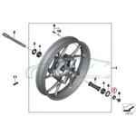 Genuine Bmw 36318552158 - Outer Spacer Bushing. Fixed Price $47.89.