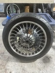 Harley Davidson Touring Front 28-SPOKES Complete Wheel And Tire Ultra 09-13. Fixed Price $265.97.