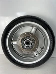 98 Suzuki TL1000R Oem Rear Back Wheel Rim Tire Rotor Straight Silver. Fixed Price $198.62.