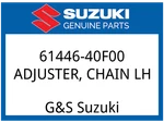 Suzuki Oem Part 61446-40F00 Adjuster,chain Rh. Fixed Price $51.30.
