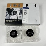 Harley Davidson Hd Defiance Front Axle Nut Covers Black Cut 43000064 Genuine Oem. Fixed Price $64.95.