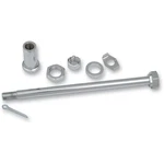 Drag Specialties Chrome 11.1875 In. Rear Axle Kit 0214-0580. Fixed Price $94.59.