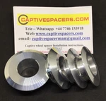 Kawasaki ZX6R 2007 - 2024 Supersport Captive Wheel Spacers. Silver. Fixed Price $49.79.