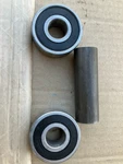 2000-2007 Harley Davidson Sportsters And Dyna's Front Narrow Wheel Bearing Kit. Fixed Price $44.00.