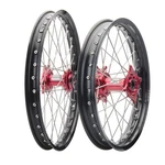 Tusk Impact Complete Front And Rear Wheel 1.60 X 21 / 2.15 19 Black. Fixed Price $656.93.
