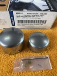 Harley Davidson Satin Rear Wheel Axle Nut Cover Kit / Dyna & SOFTAIL#43000110. Fixed Price $29.00.