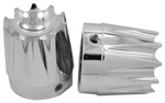 Avon Excalibur Axle Nut Covers 1IN. Black Motorcycle Street Axl-ex-ano-tour. Fixed Price $64.52.