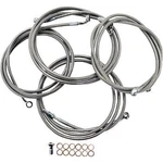 La Choppers Stainless Braided Handlebar Cable/brake Line Kit For 12-14". Fixed Price $289.99.
