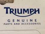 Genuine Oem Triumph Brand New Front Wheel Spindle T2005205 Nos. Fixed Price $78.88.