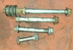 RM-Z450 Suzuki 2005 Rear Cushion Lever Suspension Linkage Bolts. Fixed Price $15.90.