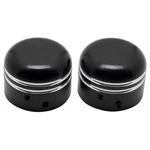 Hogworkz Black Contrast Cut Front Axle Nut Covers HW163016. Fixed Price $34.98.