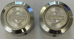 Harley Aluminator Front Axle Nut Covers 44114-07. Fixed Price $35.00.
