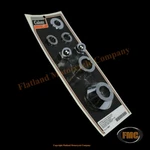 Colony 2389-7, "smooth" Front Axle Nut Spacer Kit, 2007-UP Fxstd, P/n 41505-07. Fixed Price $53.13.