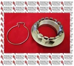 Ducati Titanium Silver Rear M48 Cone Nut & Spring Lock Panigale V2 75012072AA. Fixed Price $78.00.