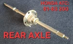 Atc 200 81-83 Honda Brand New! Nos Rear Axle 42310-958-020 Wheeler 010 000. Fixed Price $289.99.