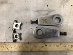 78 Honda Four Rear Back Axle Adjusters Chain Tensioners. Fixed Price $15.00.
