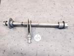 1971-81 Suzuki Oem TS250 TS400 TM250 TM400 SP370 Rear Axle Spacer & Adjuster. Fixed Price $35.00.