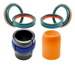 Skf Dual Compound Fork Seal & Motion Pro Ringer Driver Bullet Wp 48MM. Fixed Price $145.96.