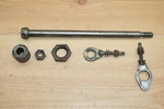 1976 Honda Rear Axle Wheel 42301-102-000. Fixed Price $29.11.