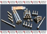 Ducati Titanium Engine Case Bolt Silver 749 999 (74 Pc Kit). Fixed Price $140.00.