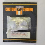 Custom Chrome 14-311 Front Axle Cap Kit Flt Fx Softail Wide Glide Fork (A4). Fixed Price $9.99.