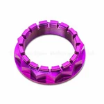 Ducati Multistrada 1200, 1200S Abs Purple Titanium Rear Wheel Axle Nut. Fixed Price $73.11.