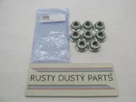 Lot Of 8 Harley Davidson Genuine Nos Axle Flange Nuts 7437M. Fixed Price $39.99.