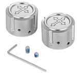 Figurati Designs FD41-FAC-SS Front Axle Nut Cover Stainless Steel With Cross. Fixed Price $149.95.