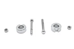 Chrome Rear Axle Adjuster Kit For Harley-davidson. Fixed Price $54.99.