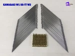 Kawasaki W1 W2 Ss/tt Stainless F & Drum 19" Wheel Spoke Set 80PCS. *BI5062*. Fixed Price $141.55.