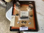 Harley 6 Shooter Rear Axle Covers Softtail 48179-98A. Fixed Price $35.00.