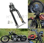 26" New 4" Over Stock Black Springer Front End W/ Axle Kit Harley Custom Arched. Fixed Price $429.89.