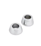 2008 Harley-davidson Dyna Oem Front Wheel Spacers, Chrome 41420-08. Fixed Price $28.04.