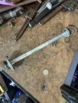 2007 Kawasaki KLR650 Rear Axle Back Wheel Rim Pivot Bolt Axel 88-07 #T15. Fixed Price $10.50.