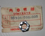 Honda Nut, Front Axle 90305-439-930. Fixed Price $6.99.