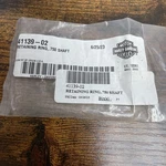 Harley Davidson 41139-02 Retaining Ring (QTY-10) Oem Nos. Fixed Price $32.00.