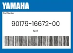 Yamaha Genuine Nut 90179-16672-00. Fixed Price $18.68.