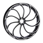 Arlen Ness 21" X 3.5" Drift Forged Black Front Wheel (71-568). Fixed Price $1108.63.