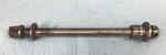 Honda CR125M Front Axle 1975 Used Oe Item P/n 44301-110-000. Fixed Price $75.00.