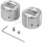 Figurati Stainless Steel American Flag Front Axle Nut Covers FD26R-FAC-SS. Fixed Price $179.95.