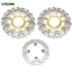 Front 1 Rear Brake Rotors Discs For Honda Hornet 2002-2007 06. Fixed Price $161.41.